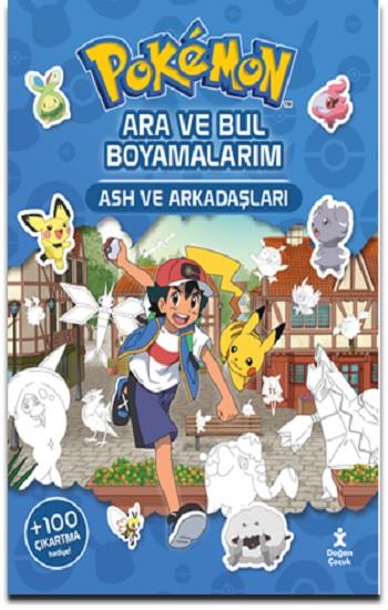Ash ve Arkadaşları - Pokemon Ara ve Bul Boyamalarım
