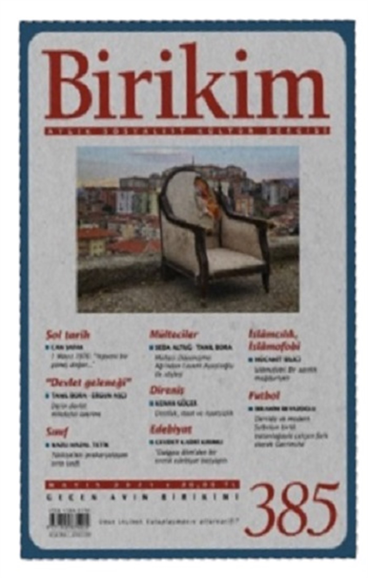 Birikim Sayı 385 - Mayıs