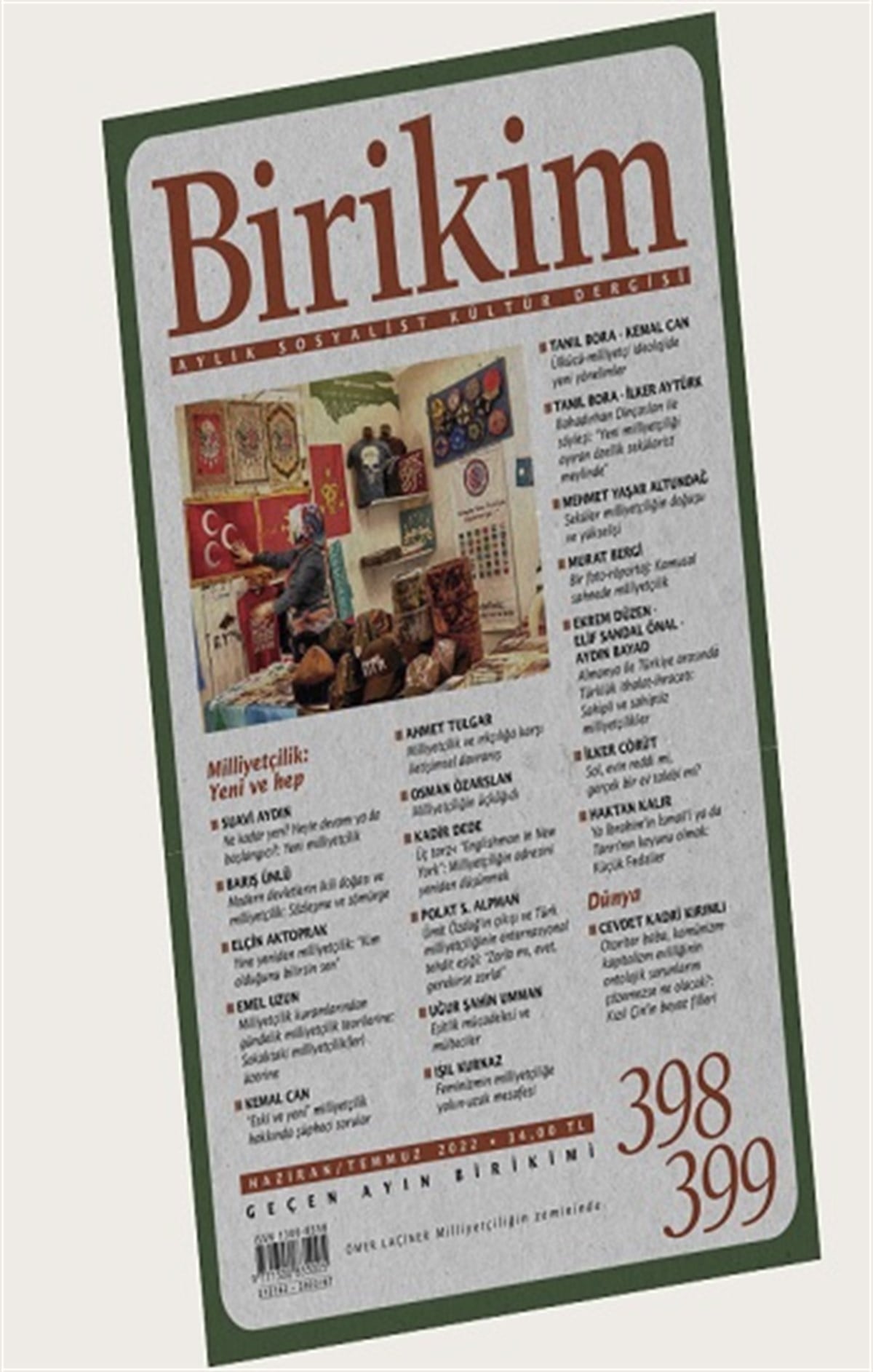 Birikim Sayı 398-399 - Haziran-Temmuz 2022