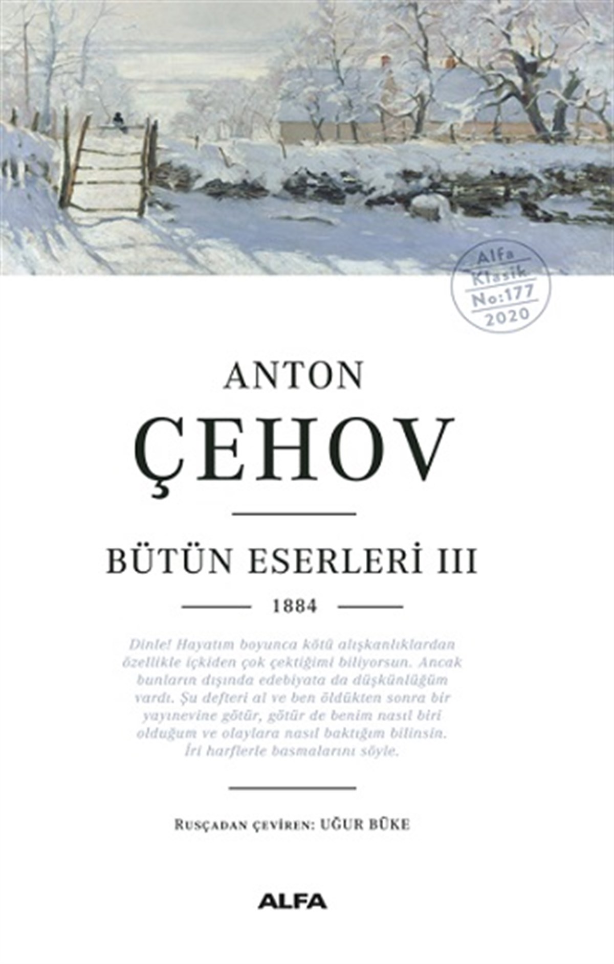 Bütün Eserleri III 1884