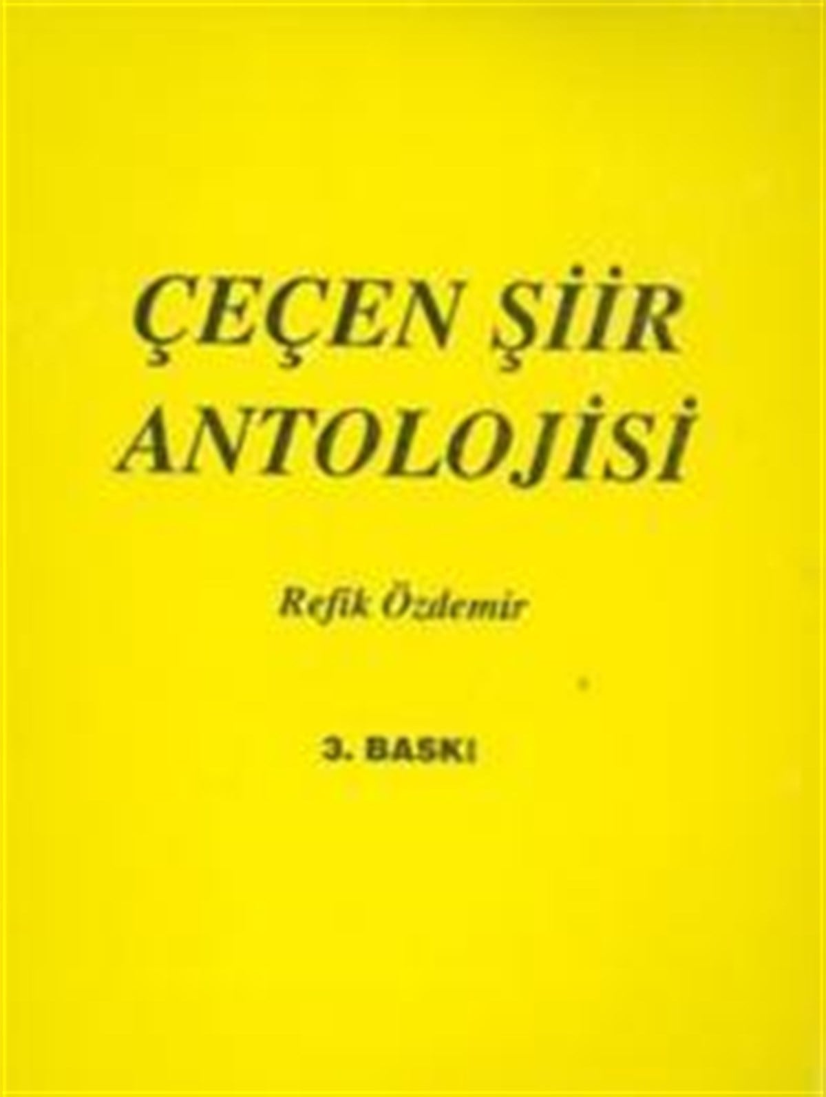 Çeçen Şiir Antolojisi