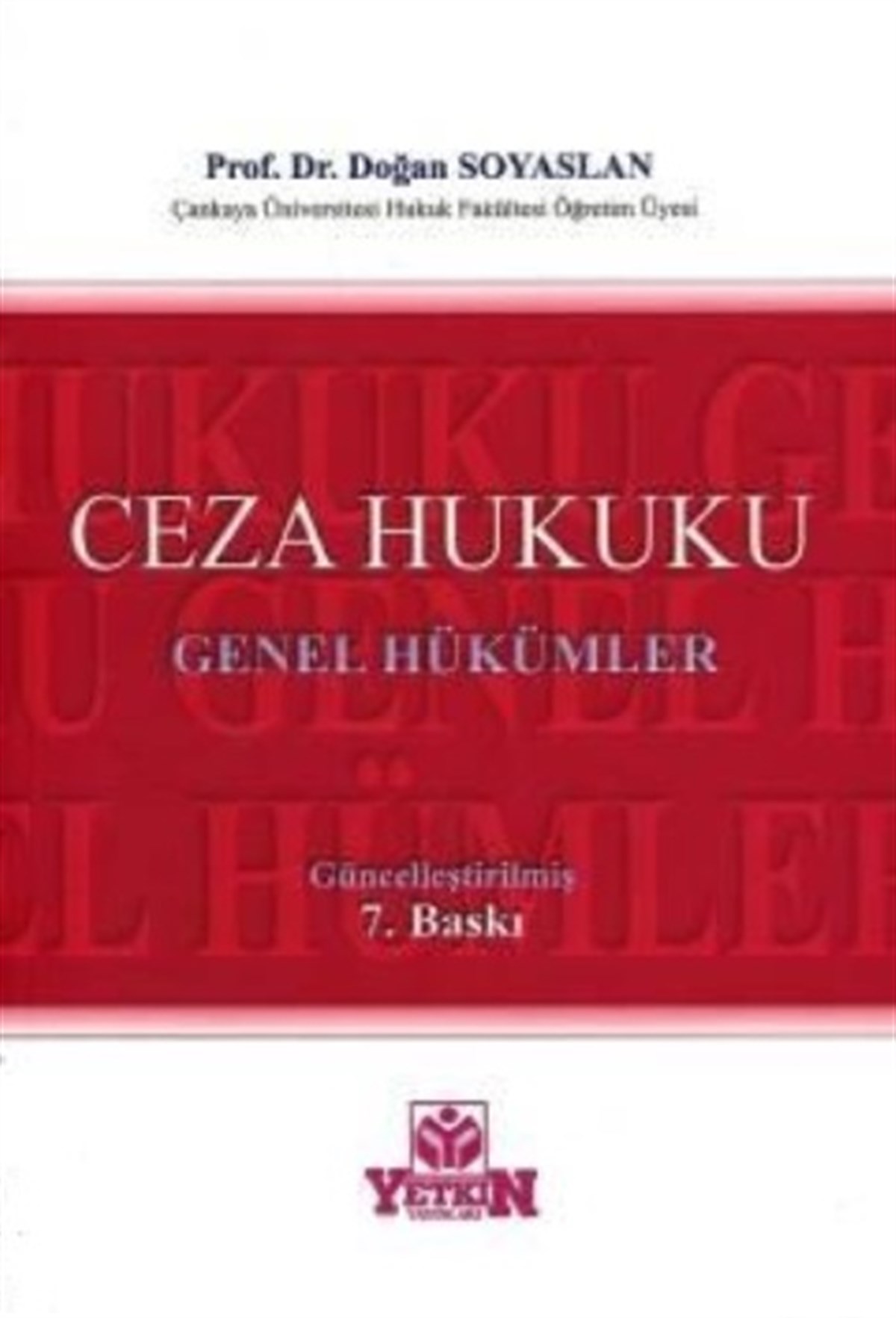 Ceza Hukuku Genel Hükümler