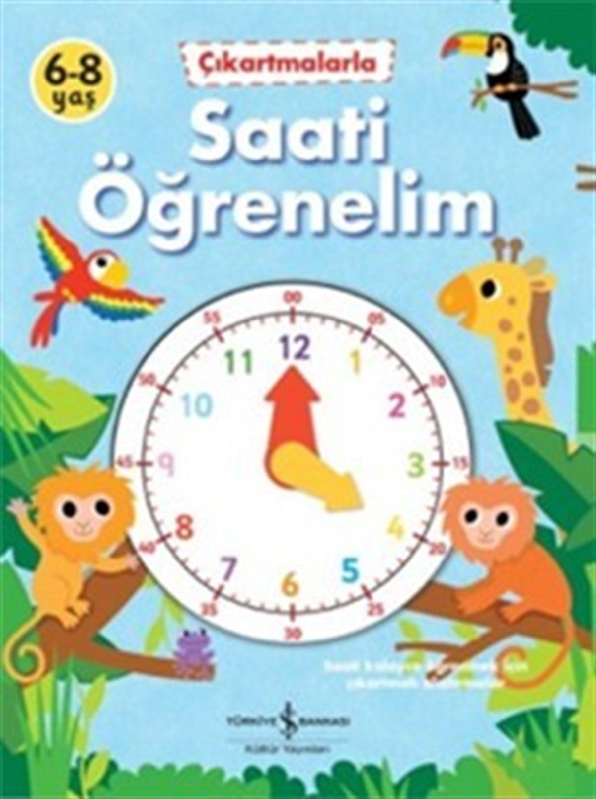 Çıkartmalarla Saati Öğrenelim