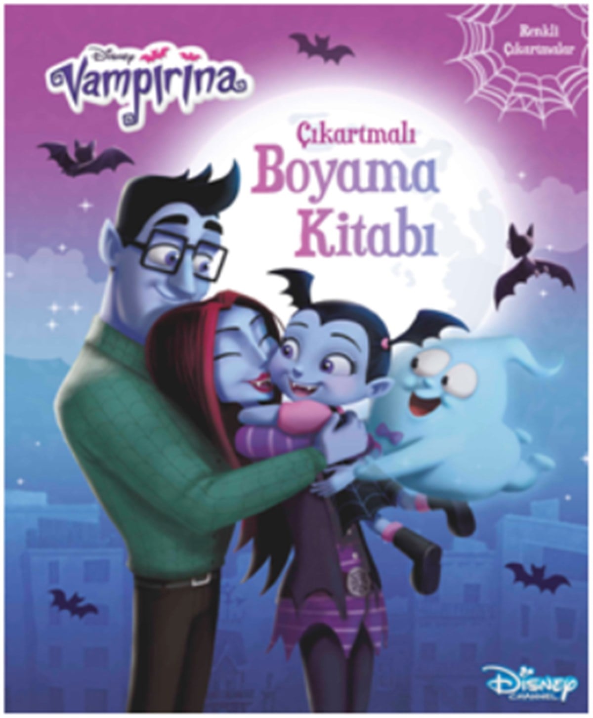 Çıkartmalı Boyama Kitabı - Disney Vampirina
