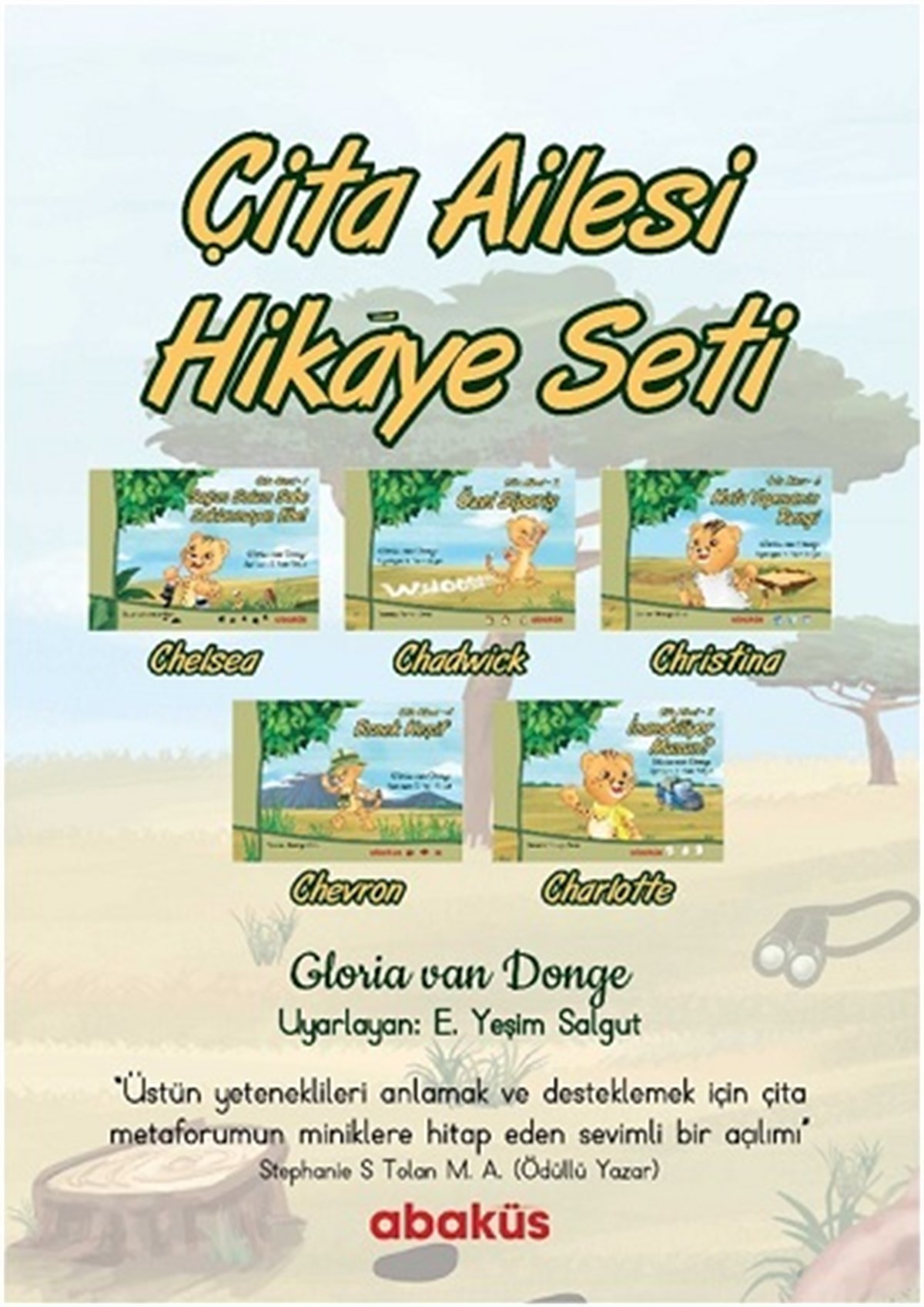 Çita Ailesi Hikaye Seti (5 Takım)