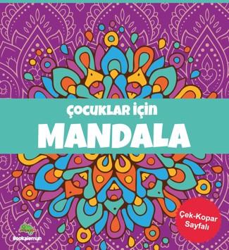 Çocuklar İçin Mandala - Mor