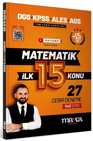 DGS KPSS ALES MEB-AGS Matematik YouTube Hocam İlk 15 Konu 27 Deneme Çözümlü