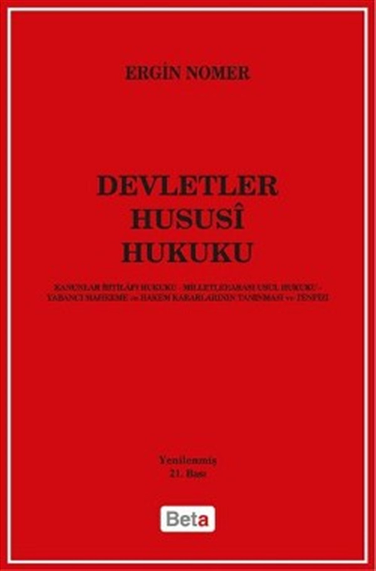 Devletler Hususi Hukuku