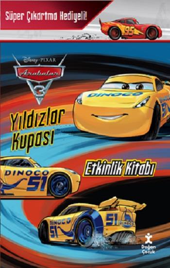 Disney Arabalar 3- Yıldızlar Kupası Etkinlik Kitabı