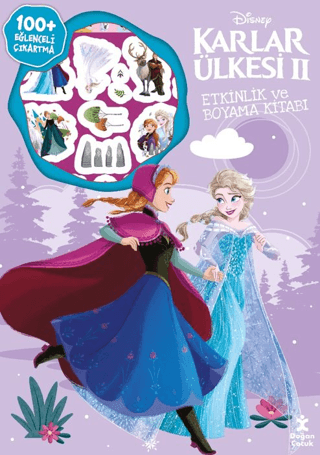 Disney Karlar Ülkesi II Çok Çıkartmalı Boyama Kitabı