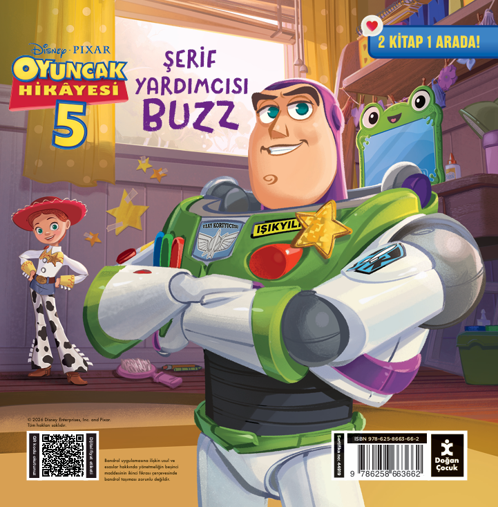 Disney Pixar  Oyuncak Hikayesi 5 Şerif Jessie Ve Şerif Yardımcısı Buzz