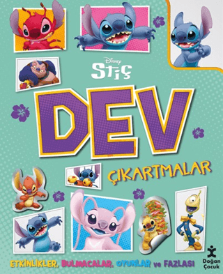 Disney Stiç - Dev Çıkartmalar Etkinlik Kitabı