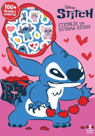 Disney Stitch Çok Çıkartmalı Boyama Kitabı