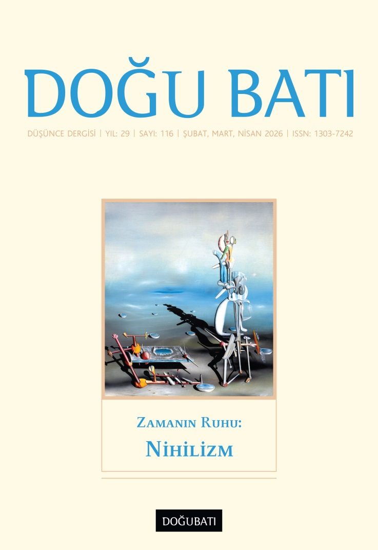 Doğu Batı Dergisi 116. SAYI ZAMANIN RUHU: NİHİLİZM