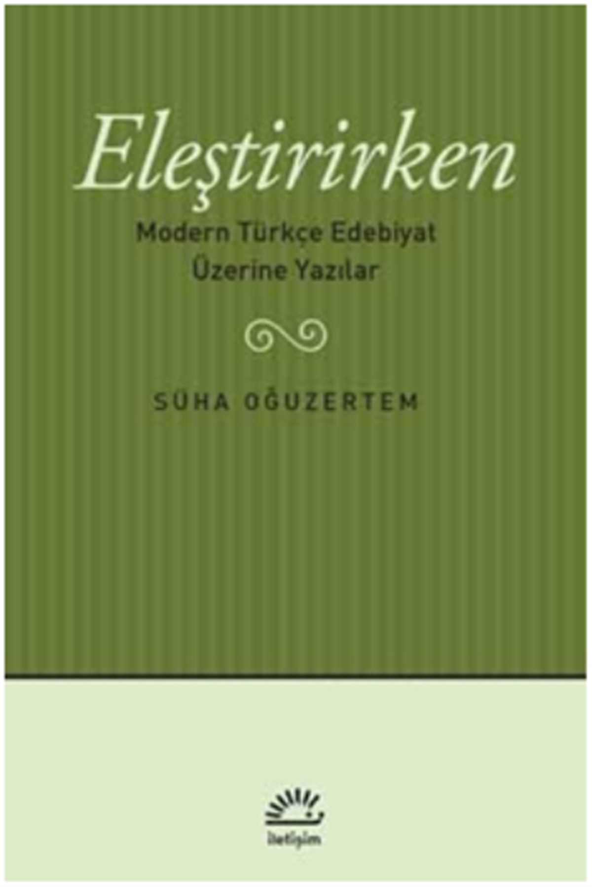 Eleştirirken Modern Türkçe Edebiyat Üzerine Yazılar