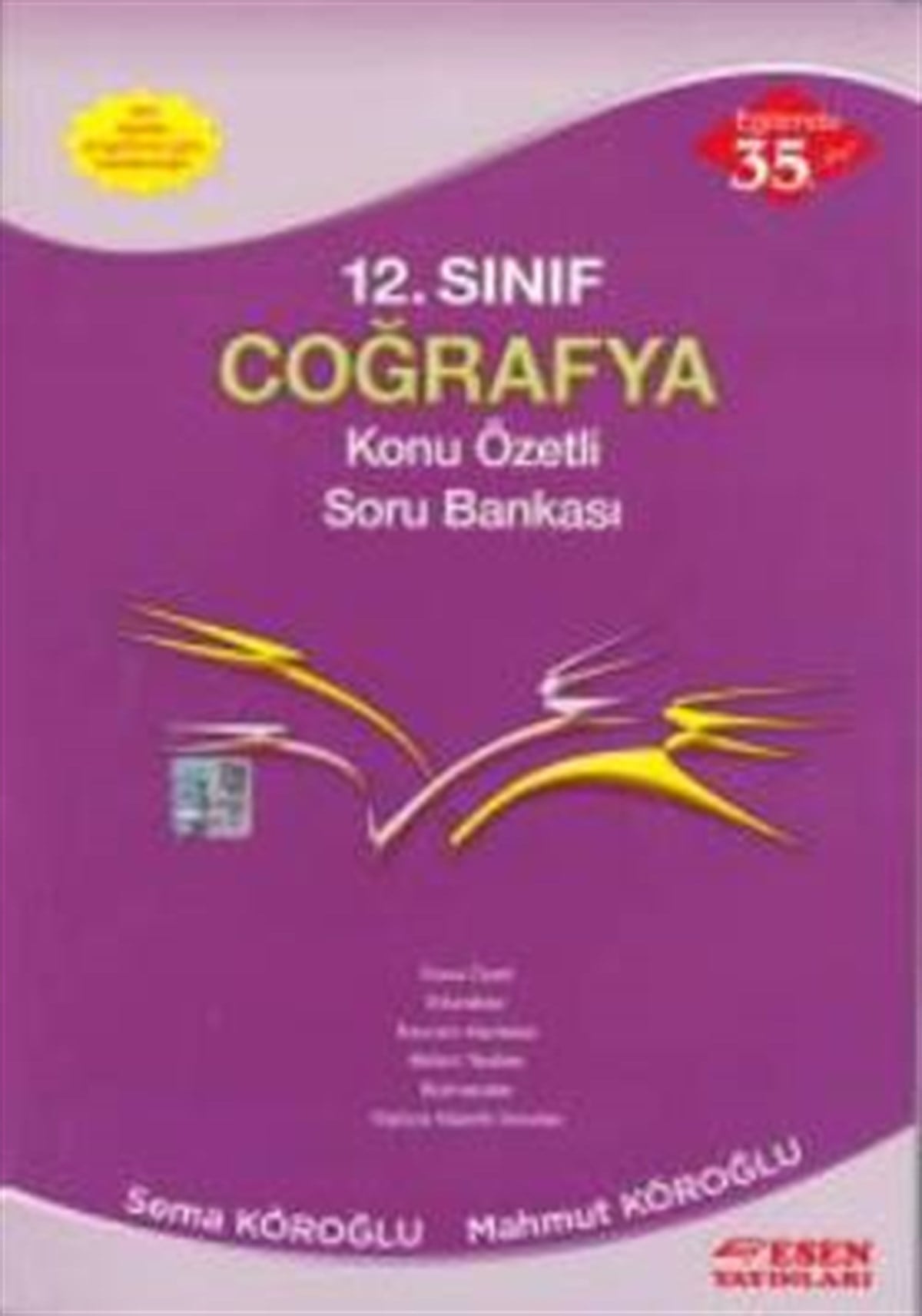 Esen 12. Sınıf Coğrafya Konu Özetli Soru Bankası