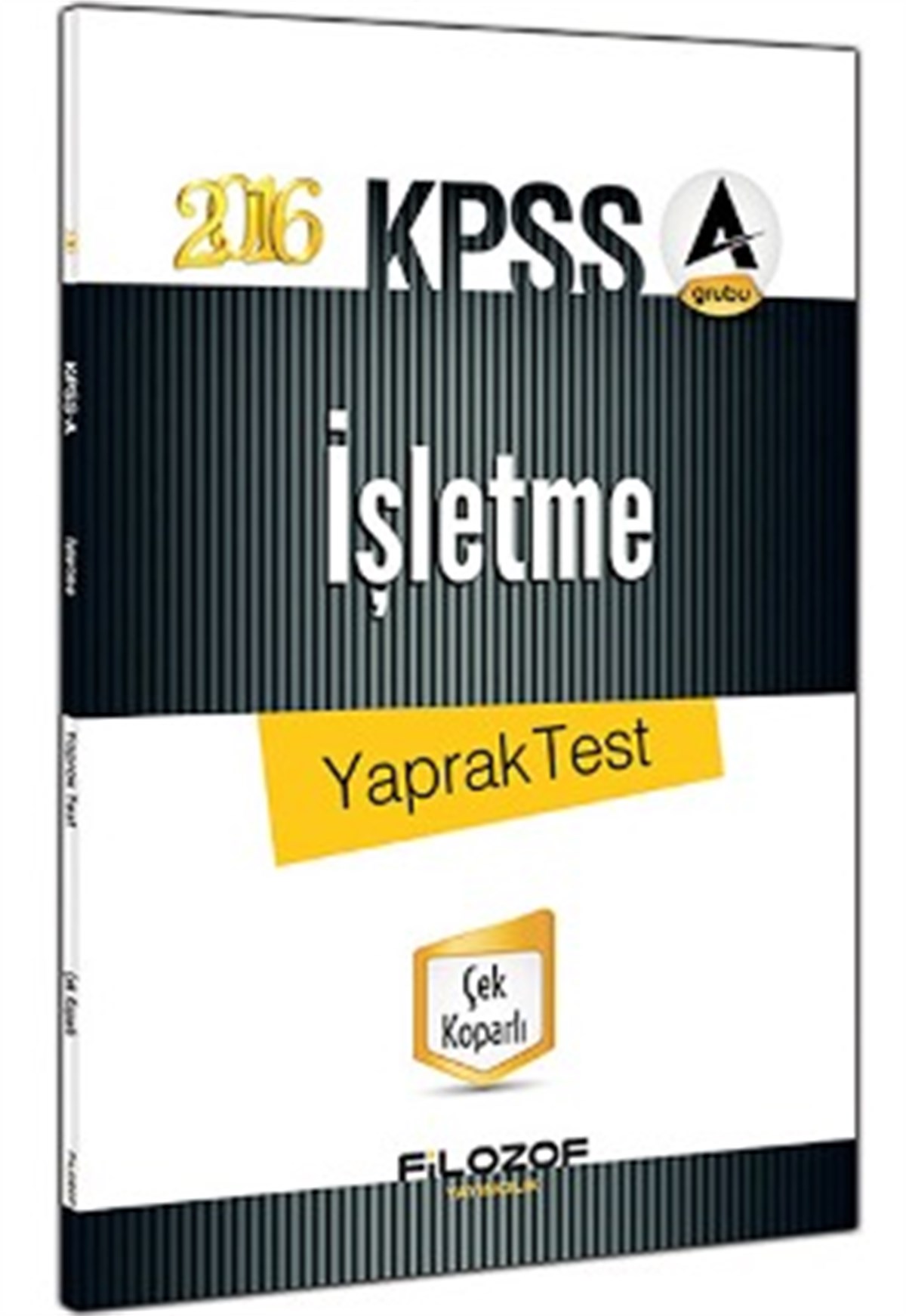 Filozof Yayıncılık 2016 KPSS A Grubu İşletme Yaprak Test