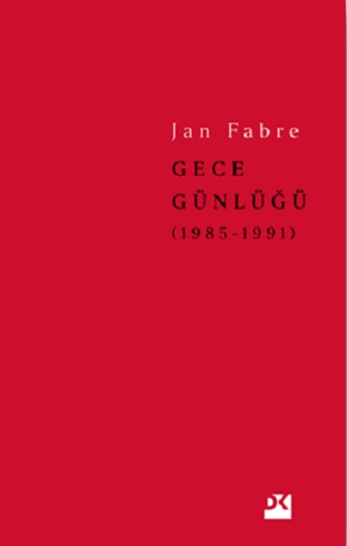 Gece Günlüğü 2 - 1985-1991 (Ciltli)