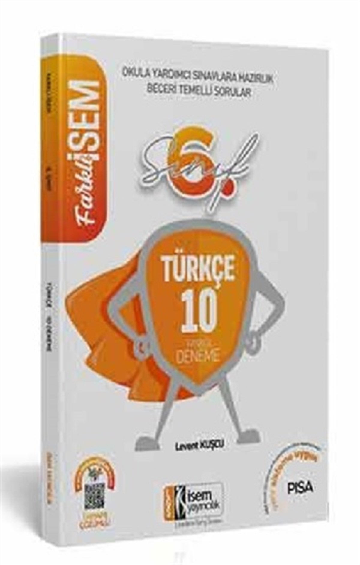 İsem Yayıncılık 2020 Farklı İsem 6. Sınıf Türkçe Tamamı Çözümlü 10 Fasikül Deneme