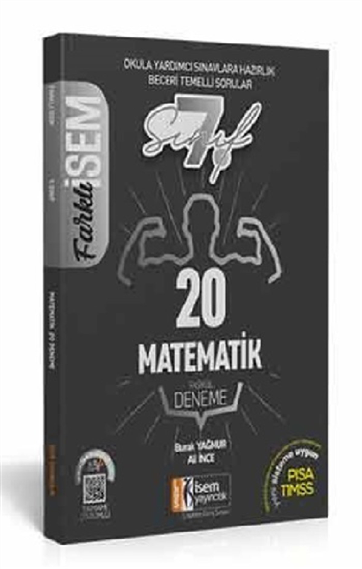 İsem Yayıncılık 2020 Farklı İsem 7. Sınıf Matematik Tamamı Çözümlü 20 Fasikül Deneme