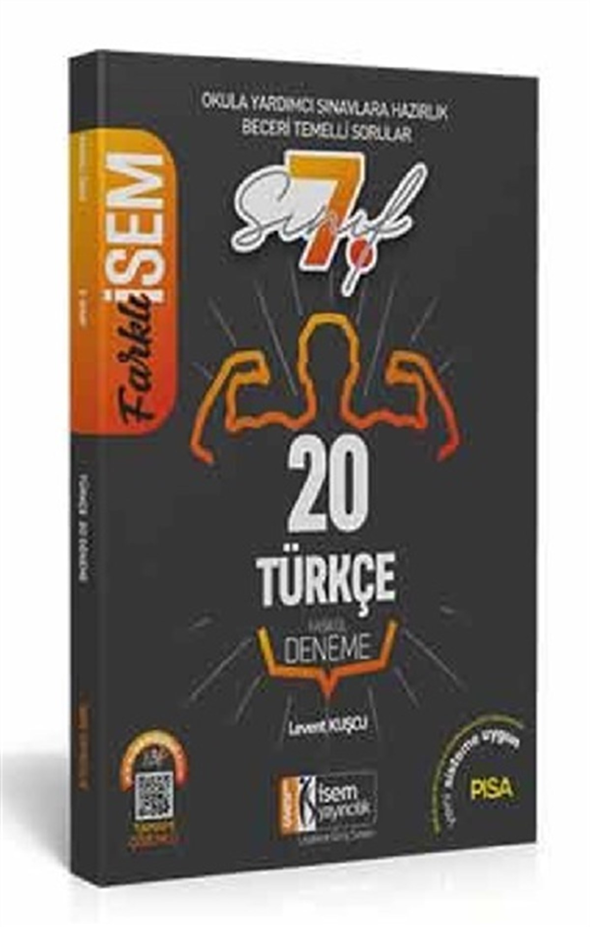 İsem Yayıncılık 2020 Farklı İsem 7. Sınıf Türkçe Tamamı Çözümlü 20 Fasikül Deneme