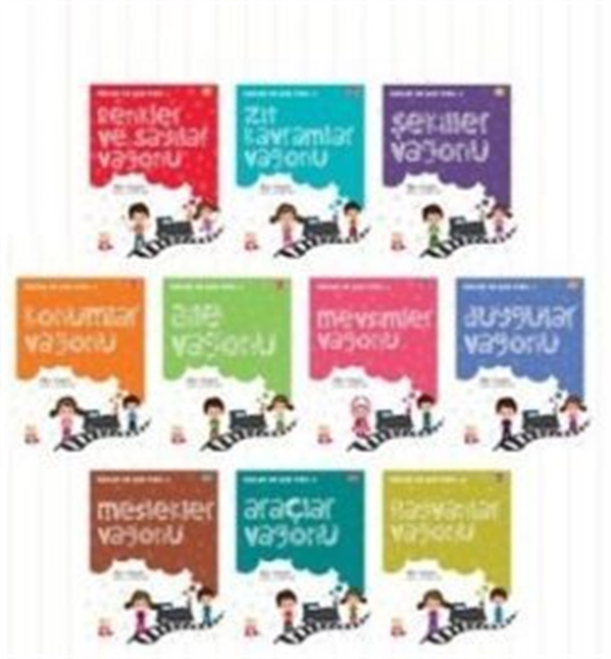 Kavram Ve Bilgi Treni Seti 10 Kitap