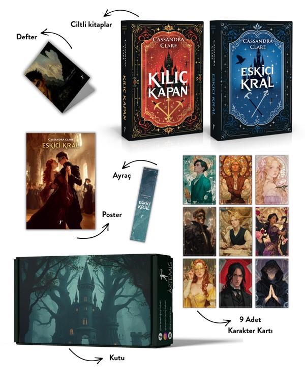 Kılıç Kapan ve Eskici Kral  (Castellane Günlükleri İkili Ciltli Kutulu Set)