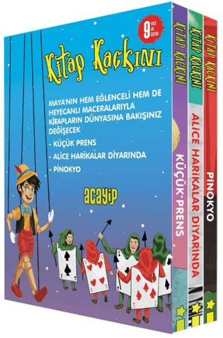 Kitap Kaçkını Seti - 3 Kitap Takım - Kutulu