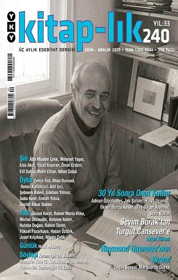 Kitap–lık 240 / Ekim-Aralık 2025