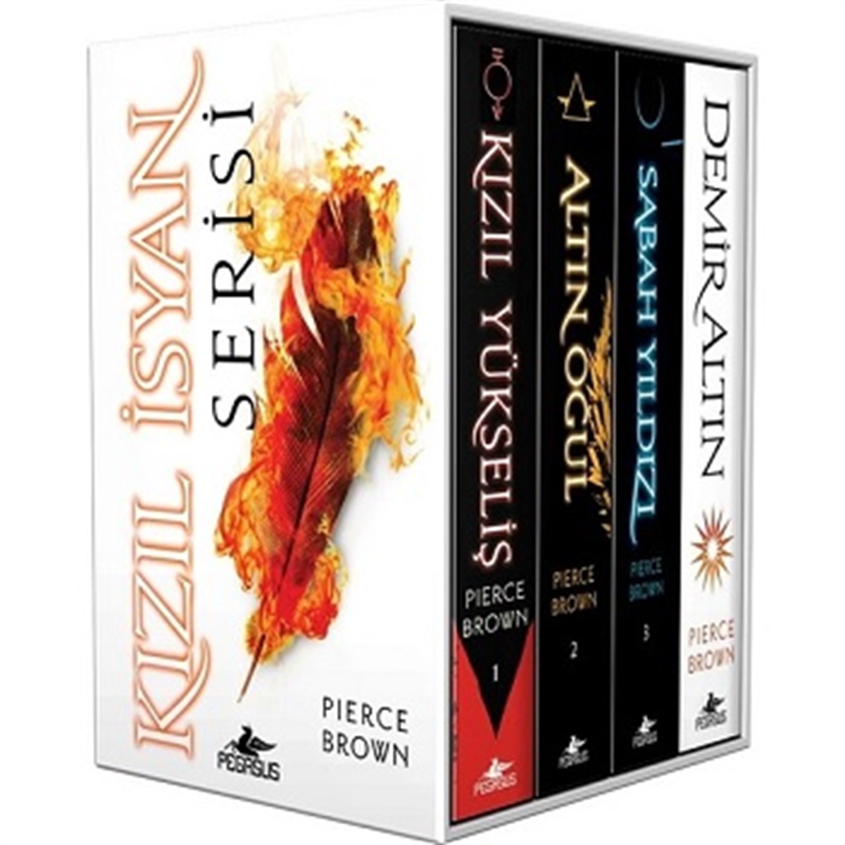 Kızıl İsyan Serisi Kutulu Özel Set (4 Kitap Takım)