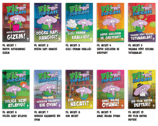 Kral Şakir Fil Necati Seti (10 Kitap)