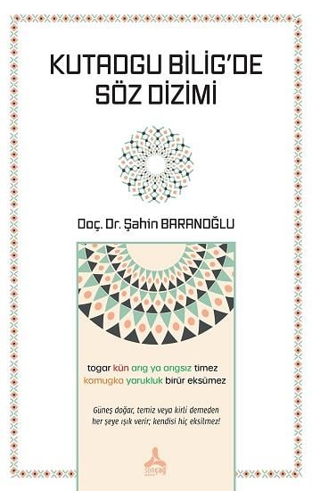 Kutadgu Bilig’de Söz Dizimi