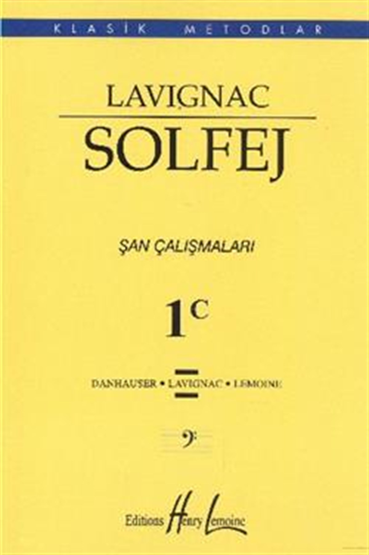 Lavignac Solfej 1C - Küçük Boy