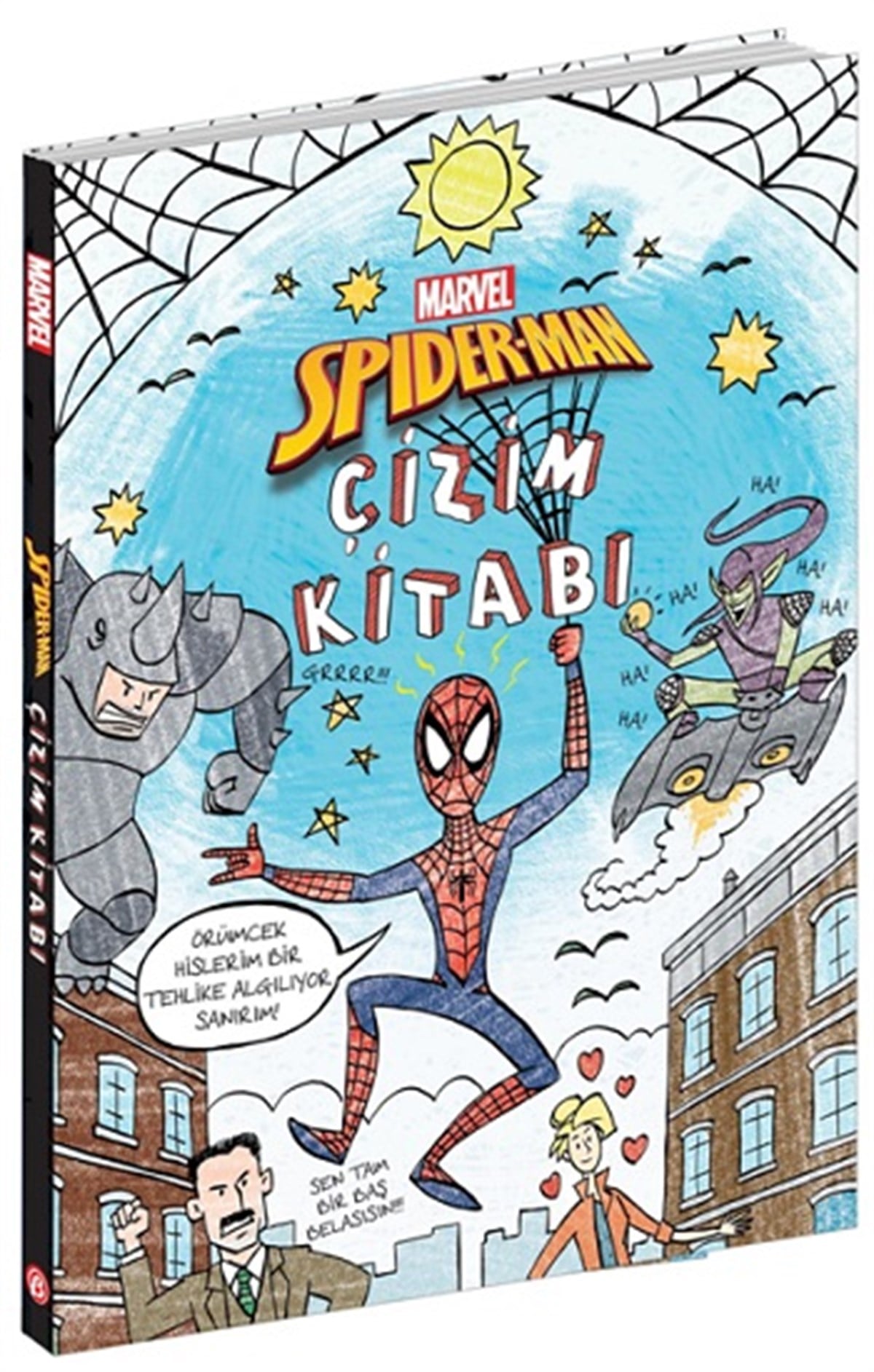 Marvel Spiderman Çizim Kitabı