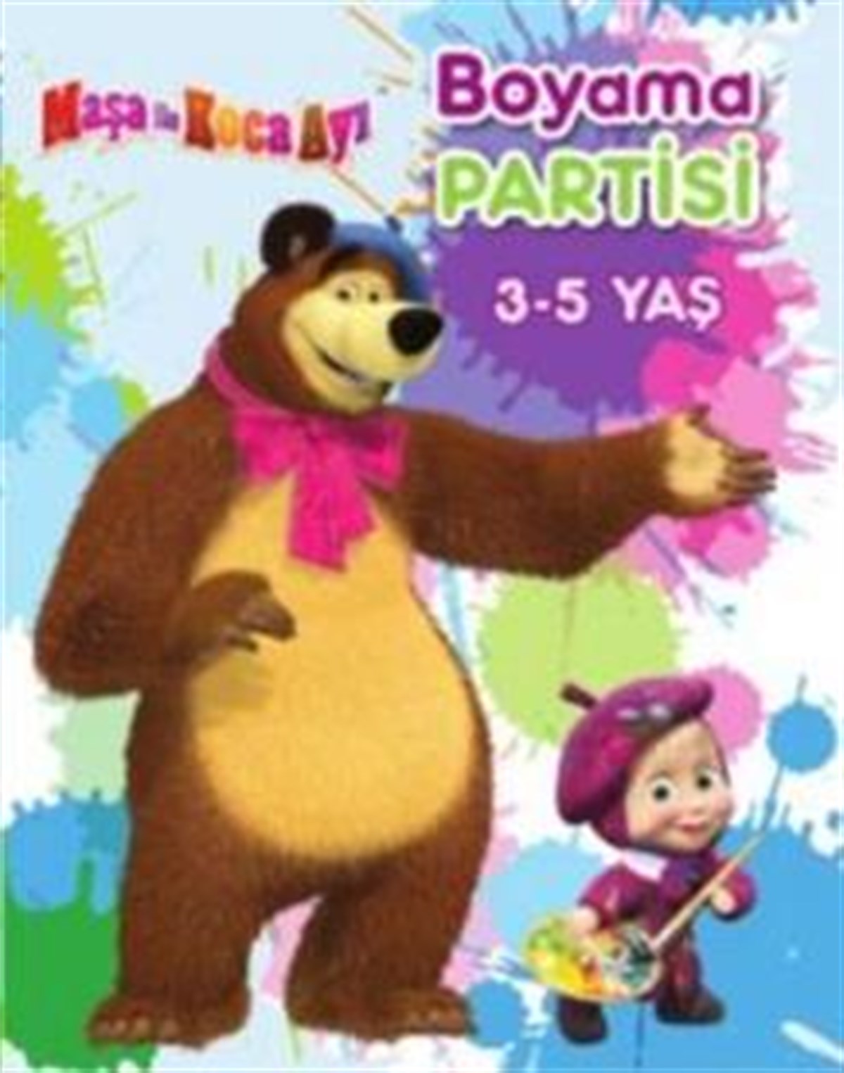 Maşa ile Koca Ayı - Boyama Partisi