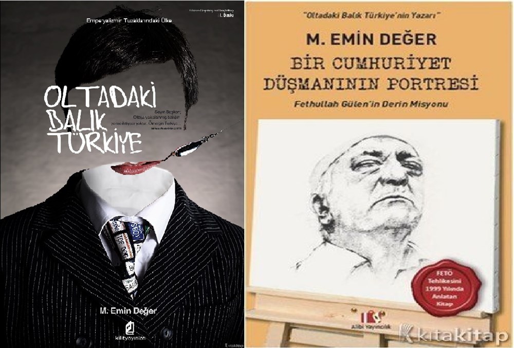 Mehmet Emin Değer Seti - 2 Kitap (Oltadaki Balık Türkiye + Bir Cumhuriyet Düşmanının Portresi )