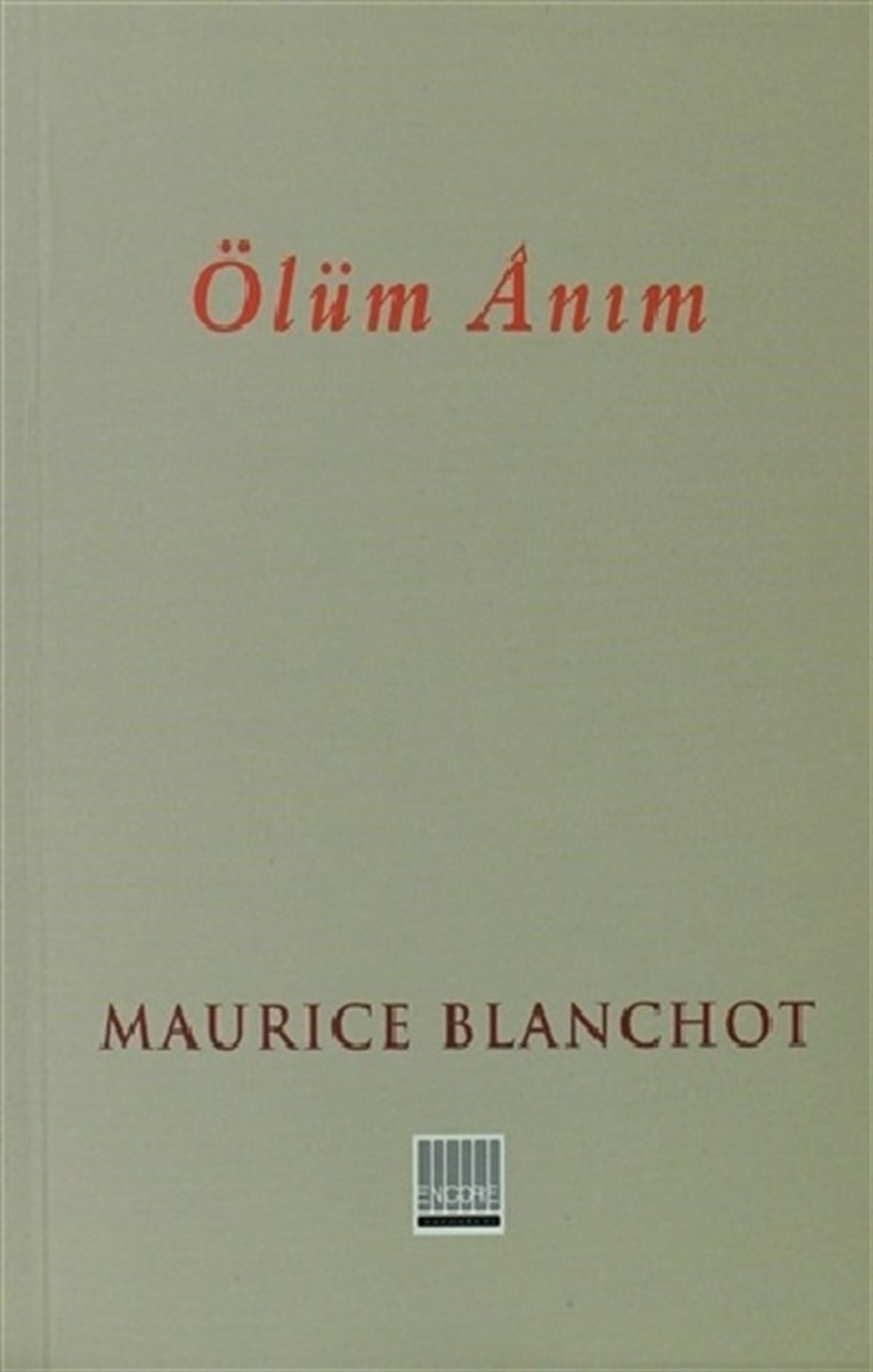 Ölüm Anım