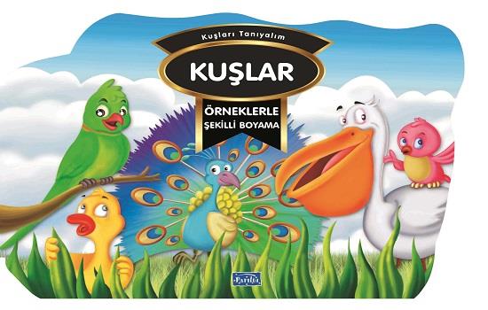 Örneklerle Şekilli Boyama  - Kuşlar