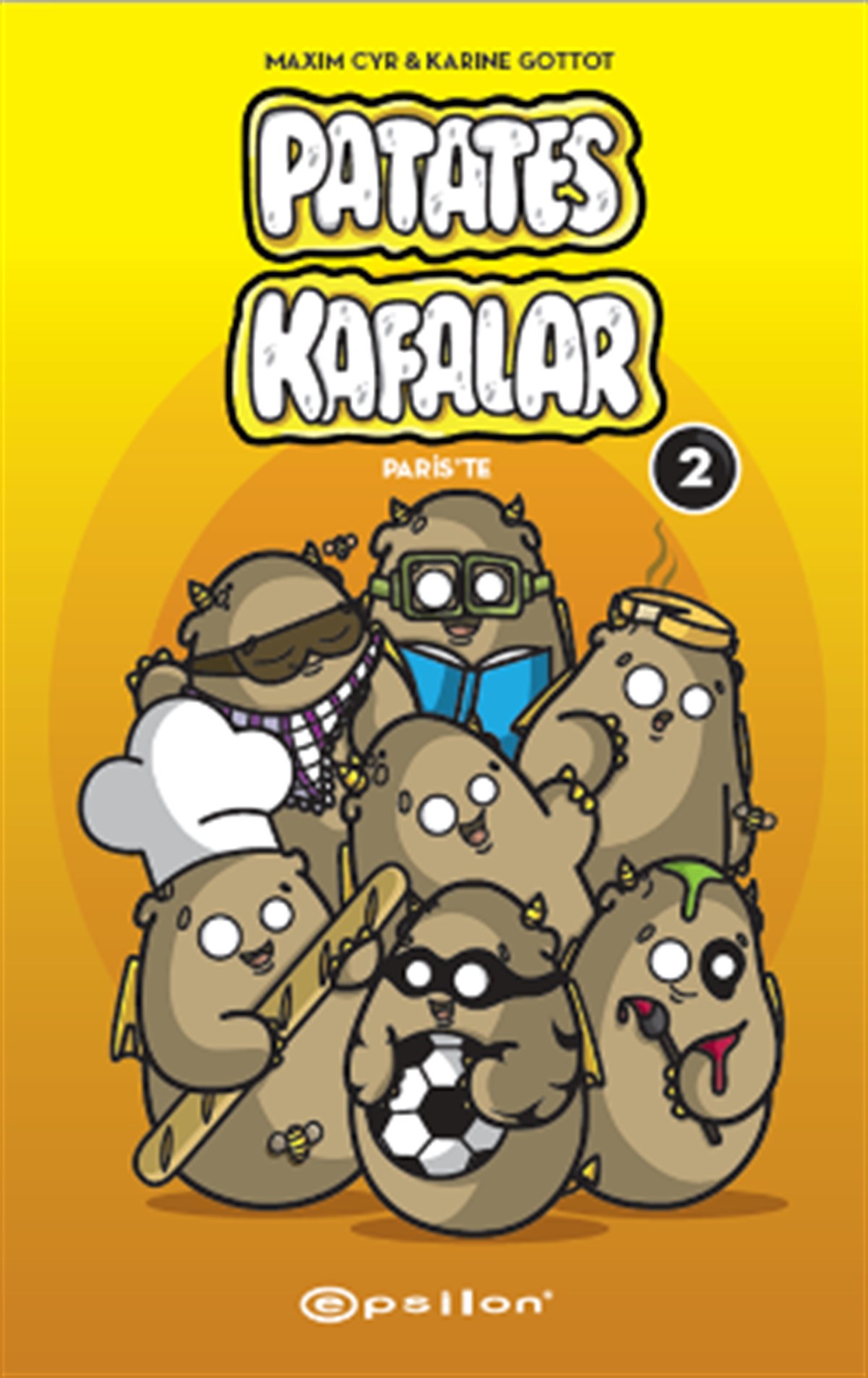 Patates Kafalar Serisi 2 - Paris’te