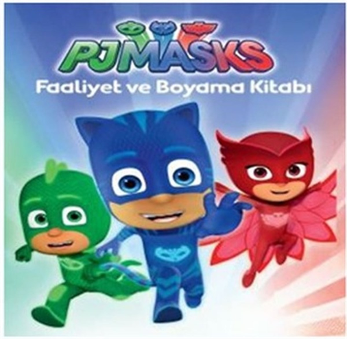 Pj Masks Çıkartmalı Boyama Kitabım