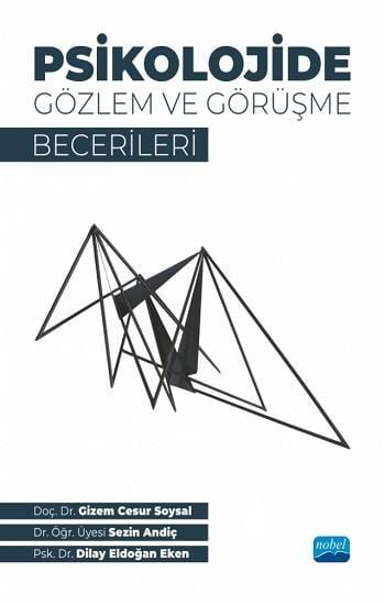 Psikolojide Gözlem ve Görüşme Becerileri