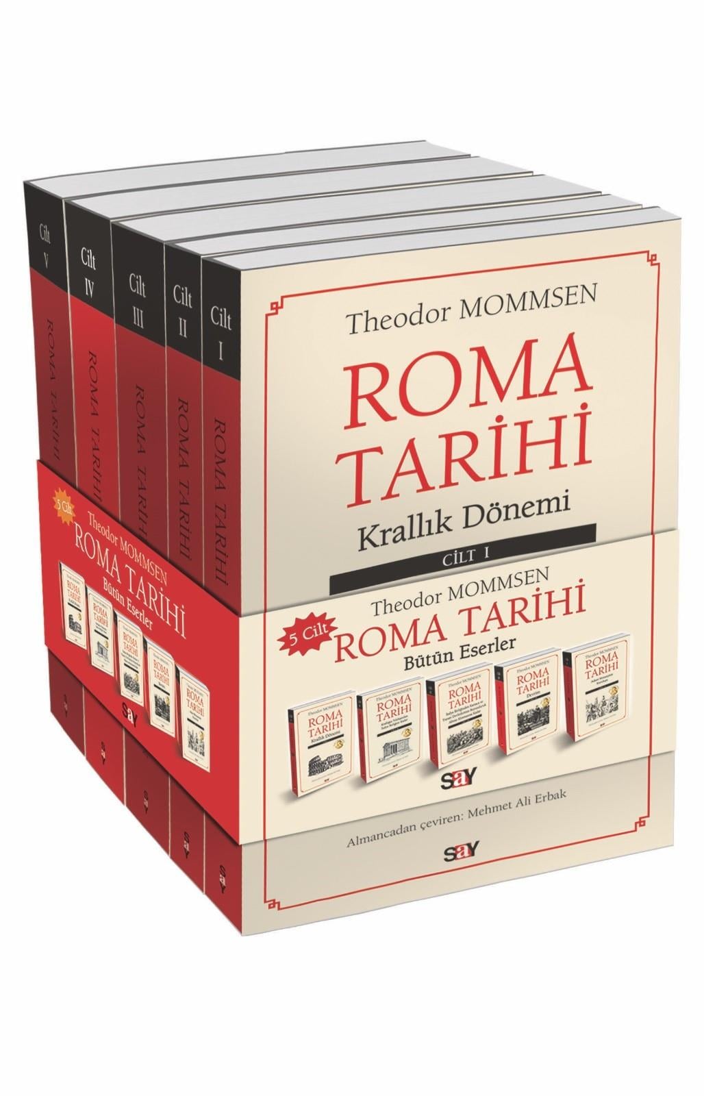 Roma Tarihi Bütün Eserler– 5 Cilt Set