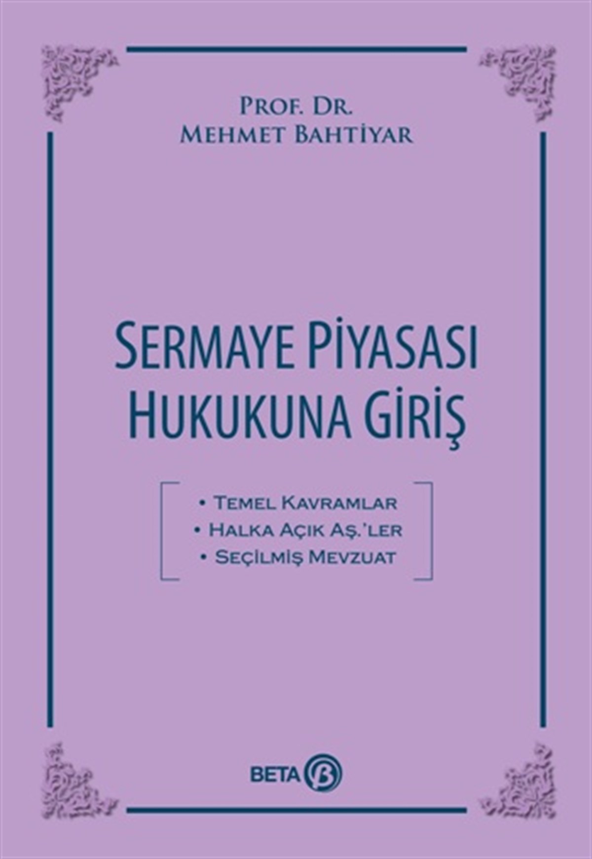 Sermaye Piyasası Hukukuna Giriş