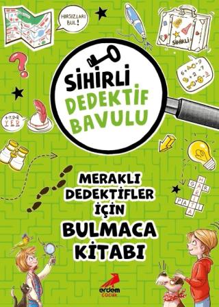 Sihirli Dedektif Bavulu 8 - Meraklı Dedektifler İçin Bulmaca Kitabı