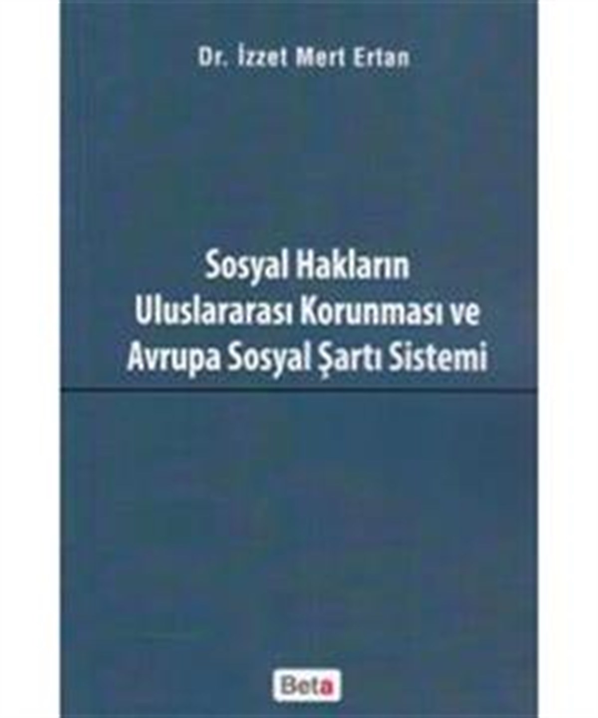 Sosyal Hakların Uluslararası Korunması ve Avrupa Sosyal Şartı Sistemi