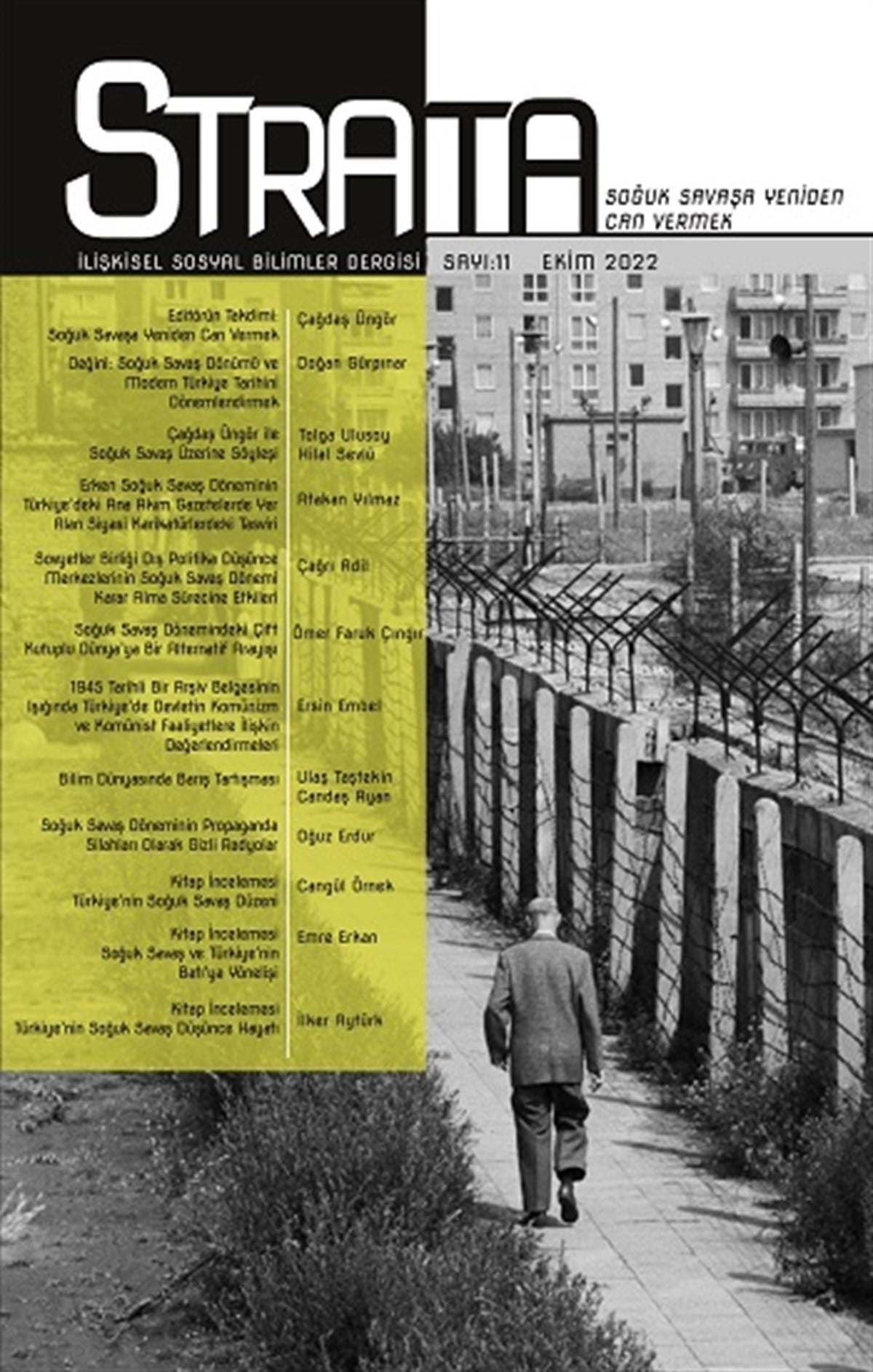 Strata İlişkisel Sosyal Bilimler Dergisi  Sayı:11