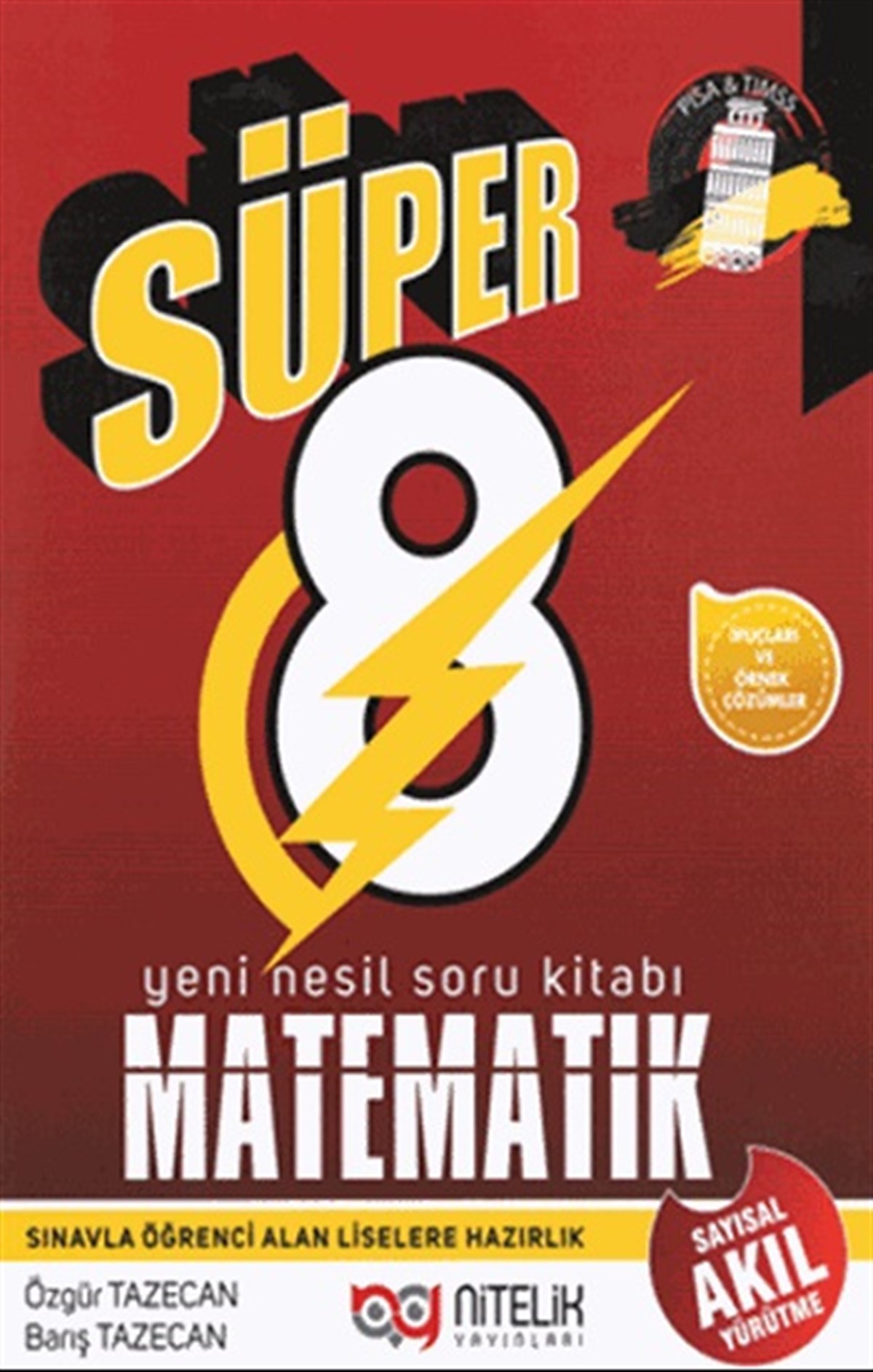 Süper 8. Sınıf Matematik Yeni Nesil Soru Kitabı