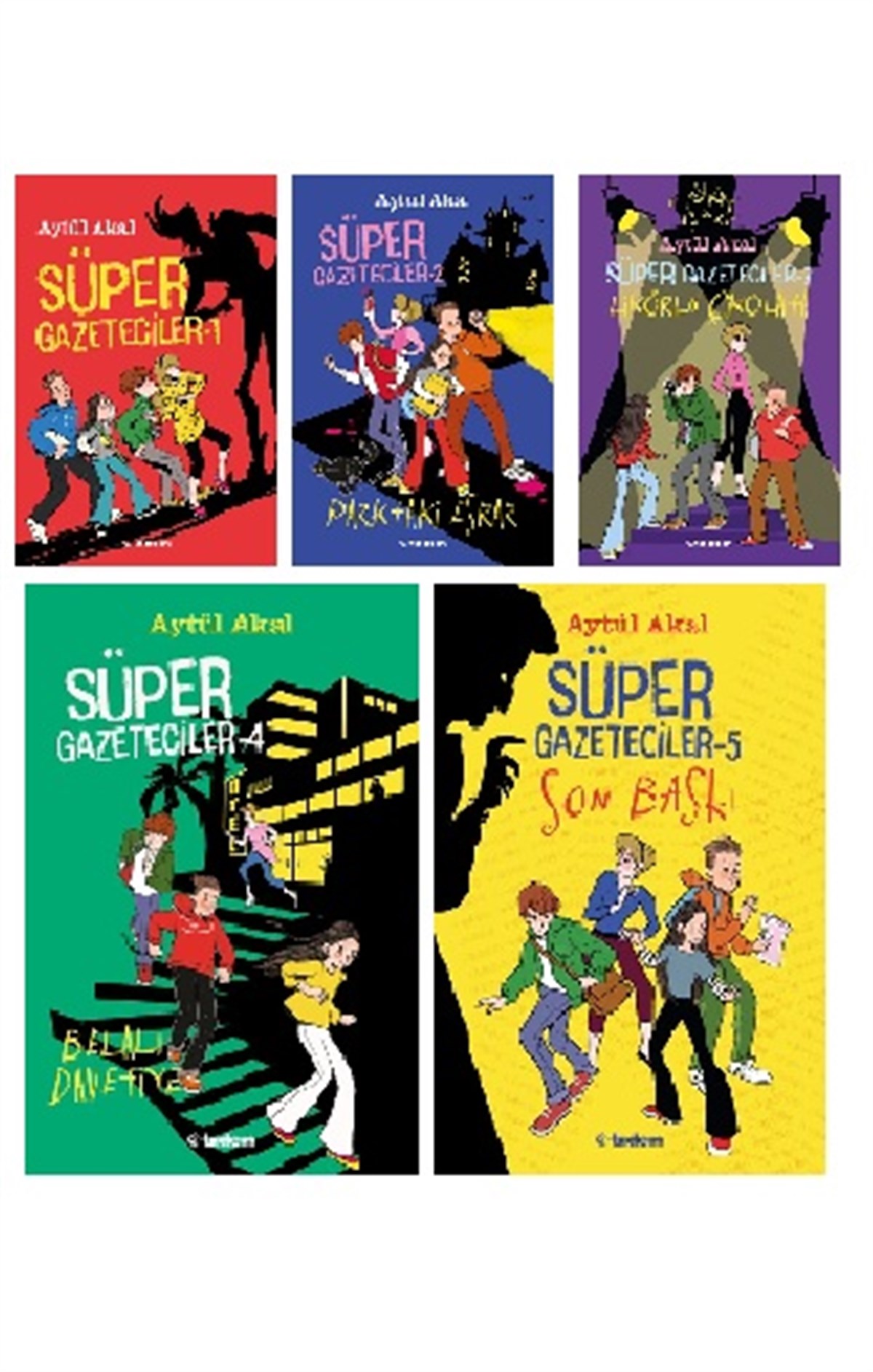Süper Gazeteciler Serisi Set (5 Kitap)