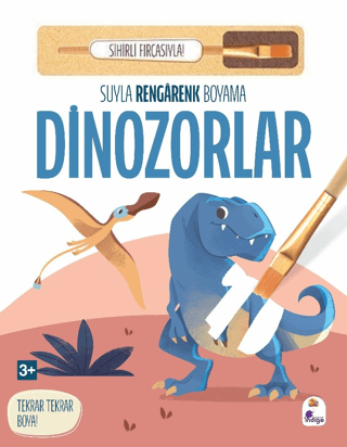 Suyla Rengarenk Boyama - Dinozorlar (Sihirli Fırçasıyla)
