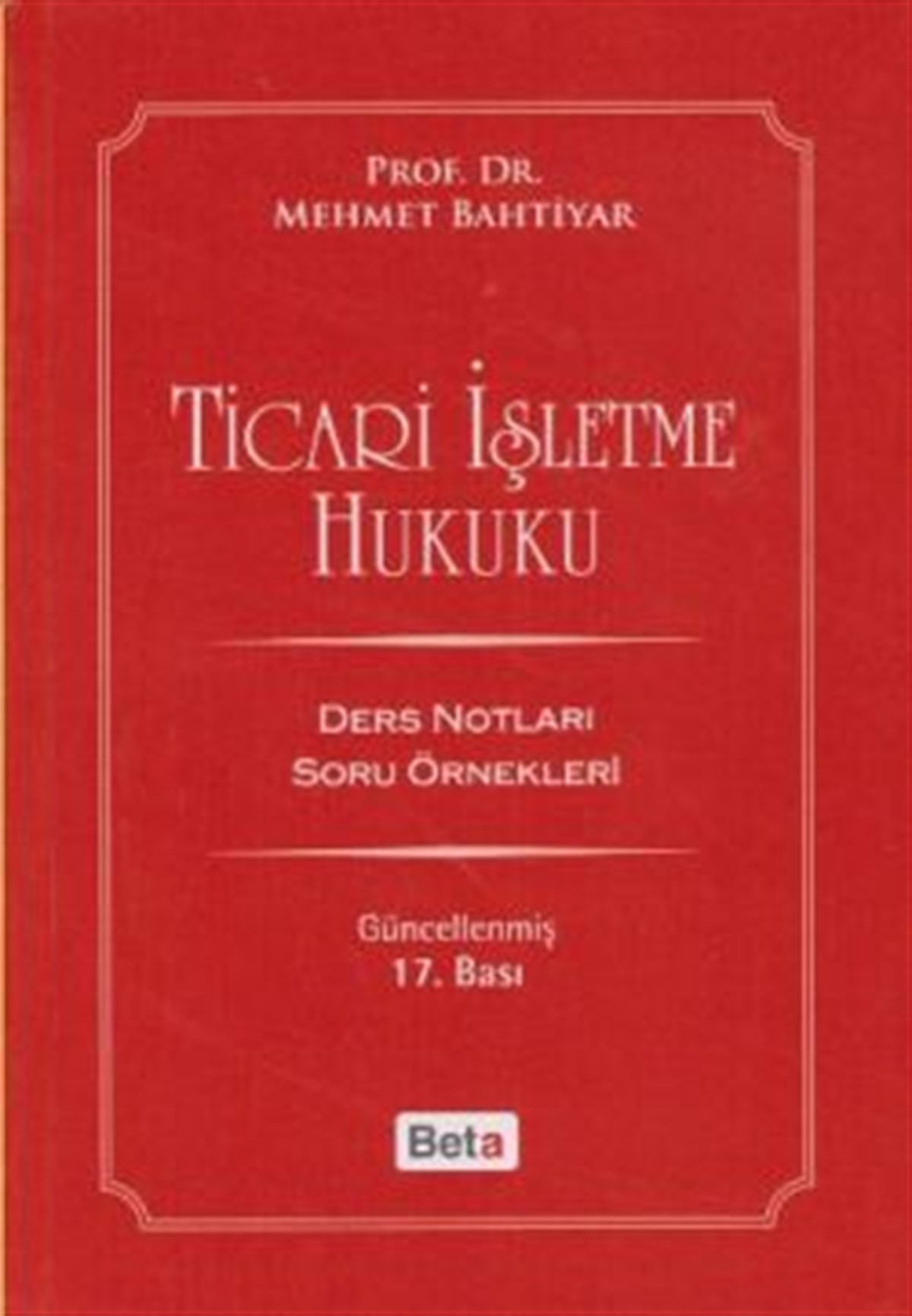 Ticari İşletme Hukuku